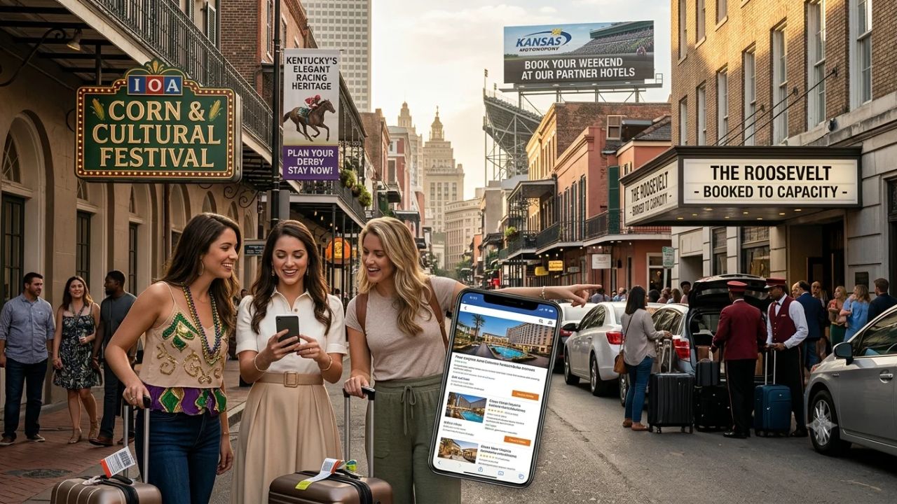 Kentucky and Louisiana Face Historic Accommodation Rush as Festival and Sports Travel Inquiries Surge Across the US