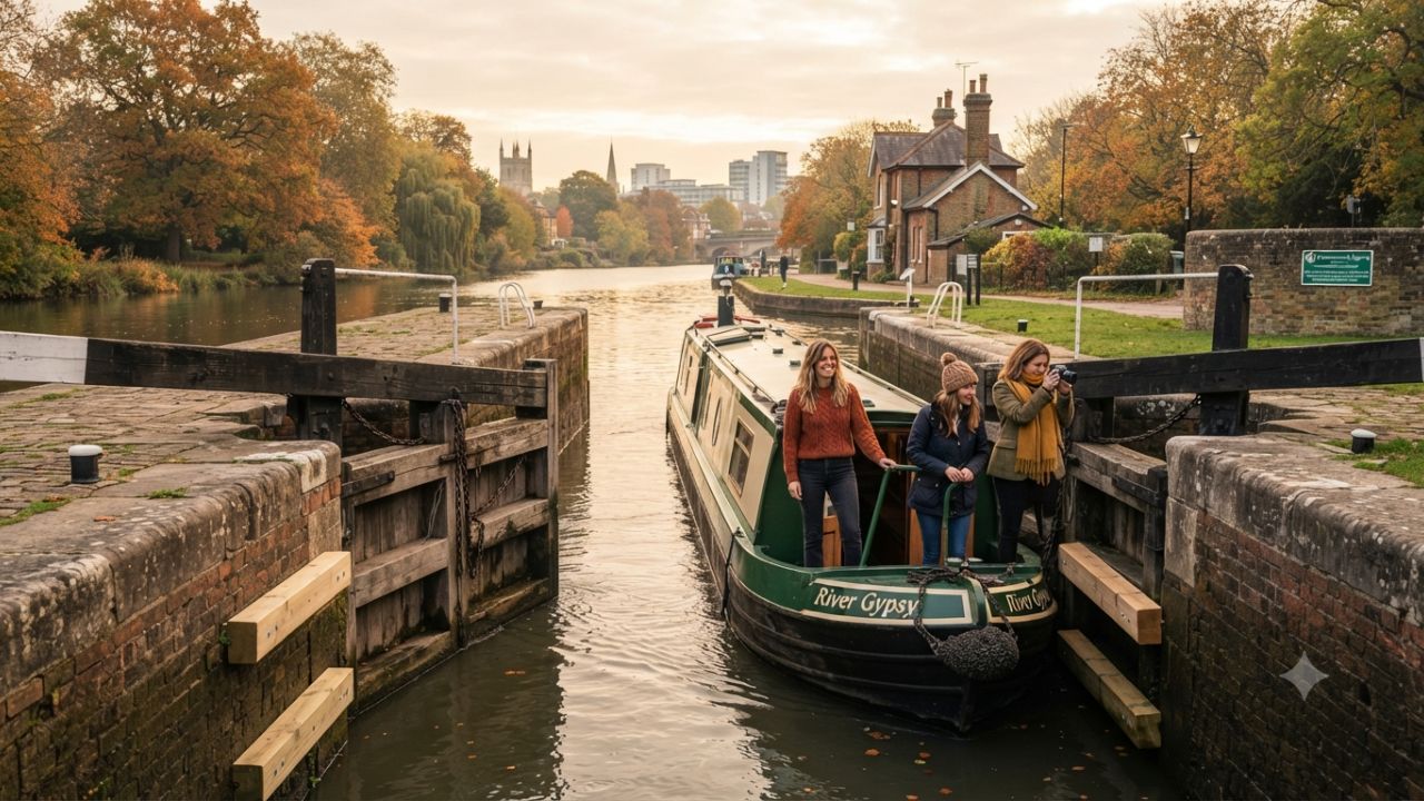 UK River Thames Boating Travel Resumes Through Caversham Lock Following Emergency Closure