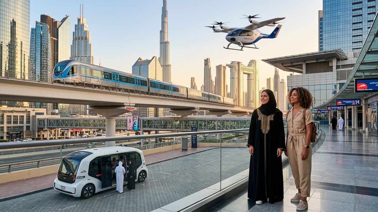 UAE Ignites a “Dubai-it” Mega Mobility Revolution With High-Speed Metro Expansion, Autonomous Taxi Breakthrough, Air Taxi Launch by 2026 and Multi-Layer Transport Grid Redefining Global Travel, Tourism Flow and Smart City Movement