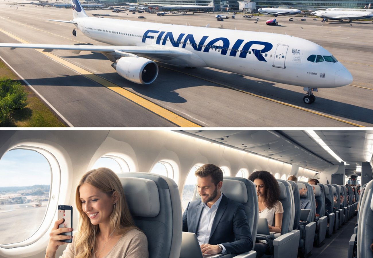Finnair Selects Starlink or Amazon Leo for Next-Gen In-Flight WiFi by End 2026