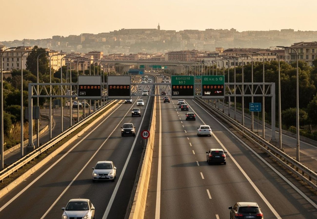 Italy's Tangenziale di Napoli Becomes First Smart Highway With AI Traffic Control and V2I Networks