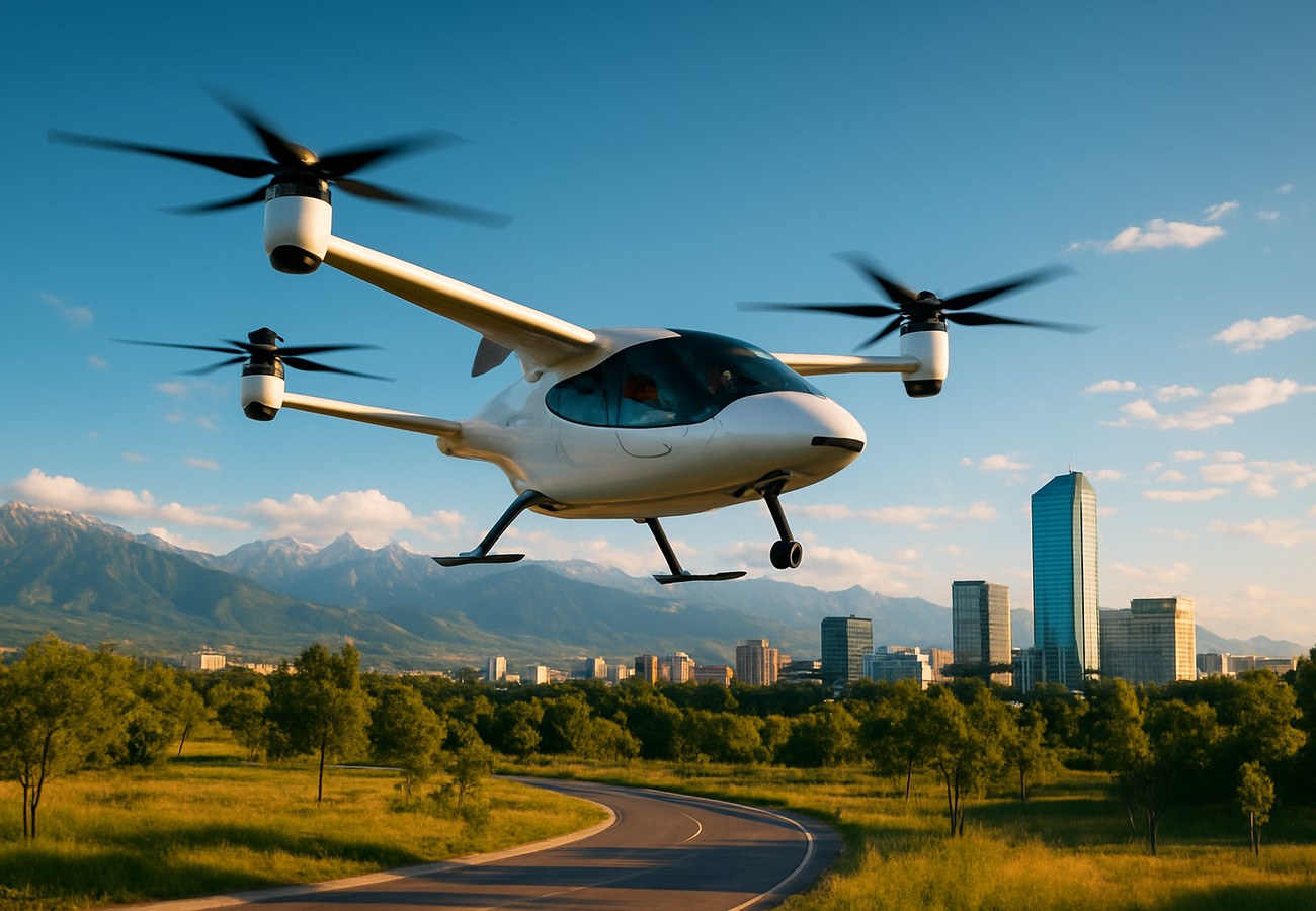 Kazakhstan's eVTOL Revolution: Central Asia's First Air Taxi Test