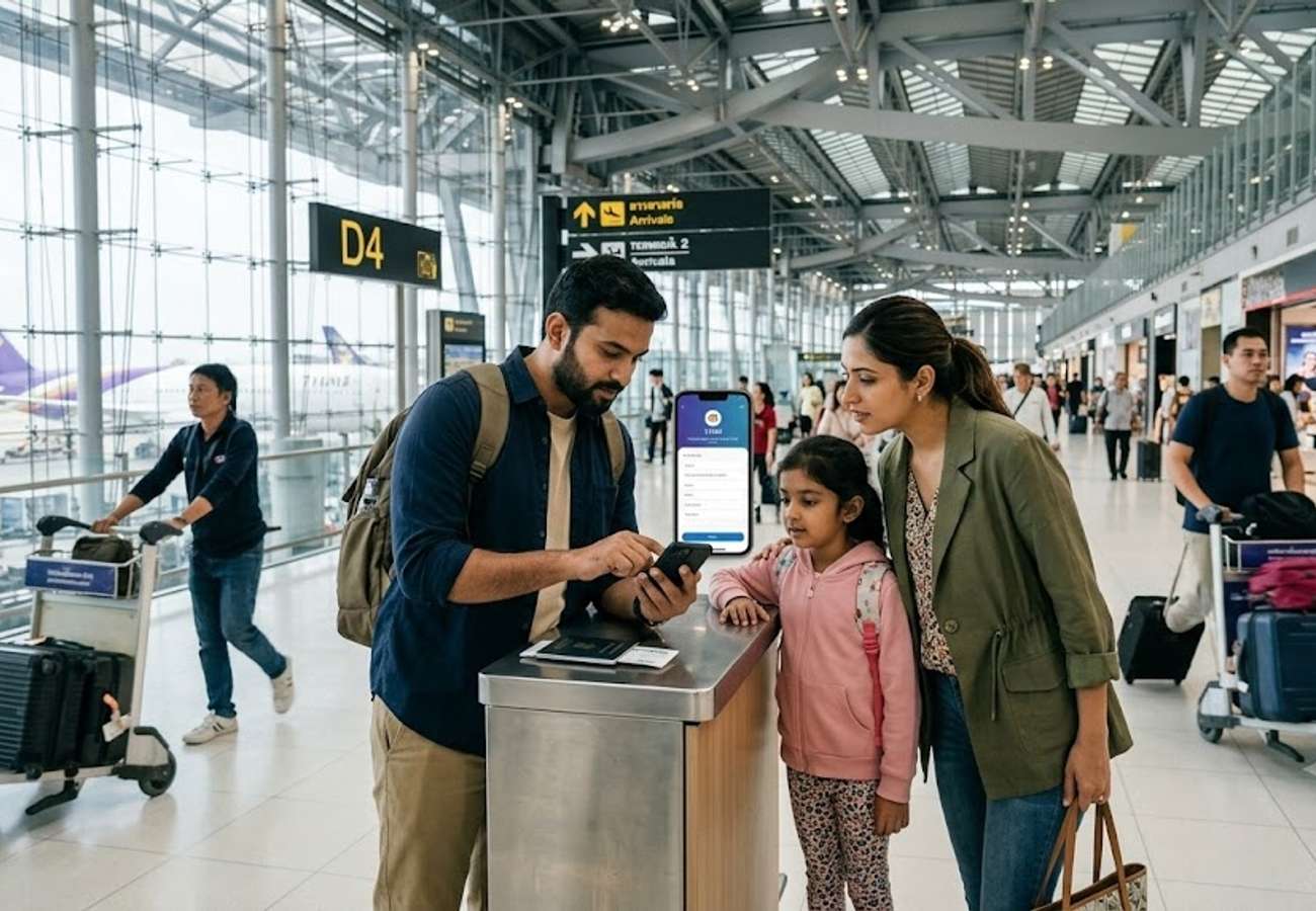 Thailand Implements Mandatory Digital Arrival Cards and THIM Pilot for Indian Travelers in 2026