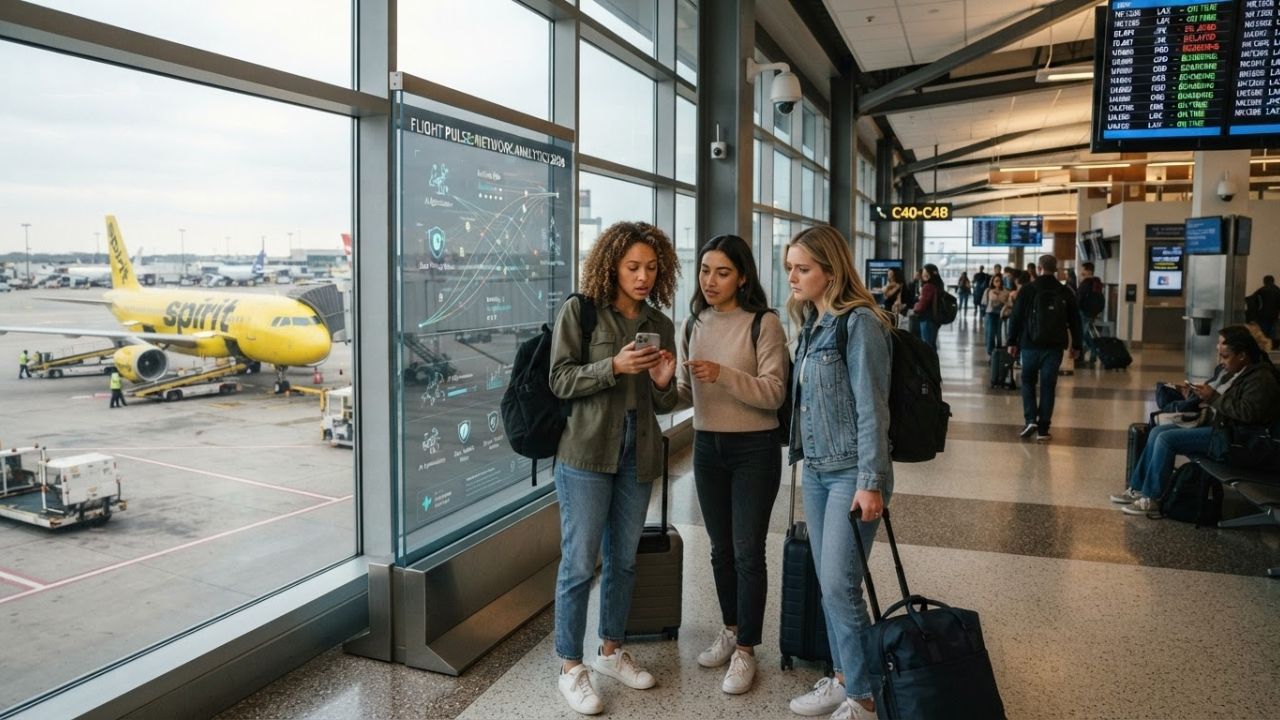 Google Spirit Airlines Deal Sparks AI Aviation Privacy Battle