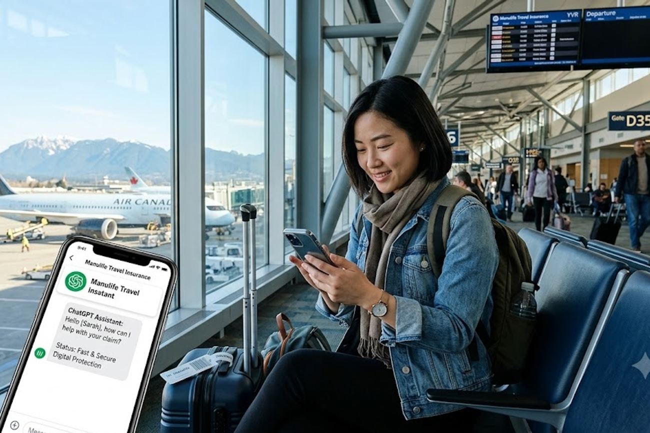 Canada’s Manulife Transforms Travel Insurance With ChatGPT App To Deliver Faster Digital Protection For Travellers