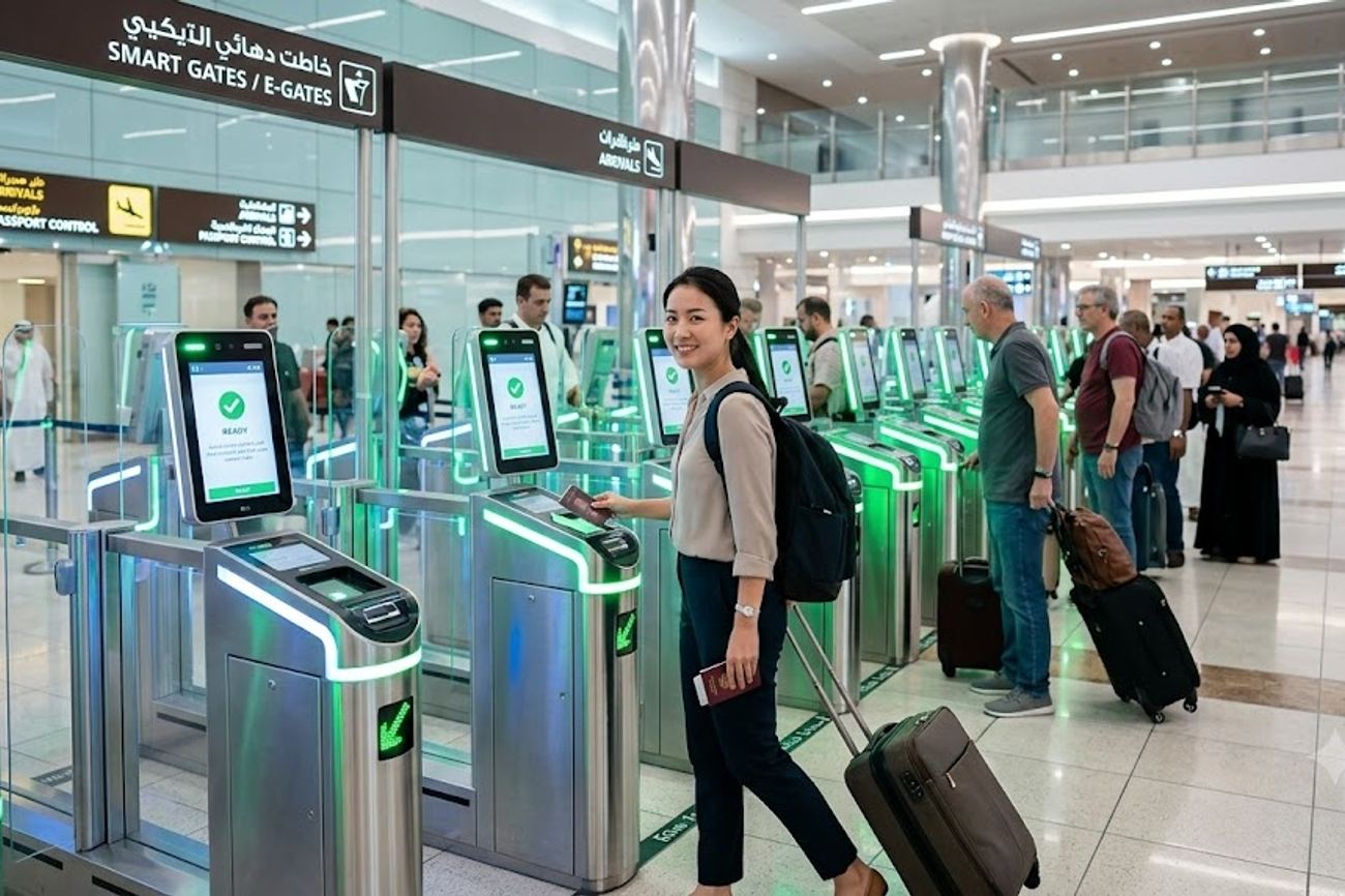 Dubai Airport Immigration Upgrade Transforms Travel As Smart Gates Deliver Faster Passport Control For Visitors