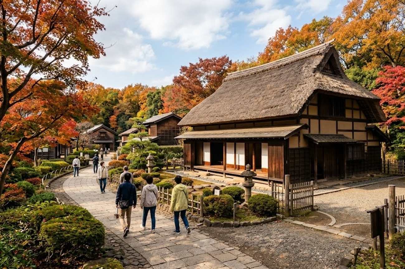 Japan Tourism Gains New Attraction with Edo Tokyo Open Air Museum Historic Buildings