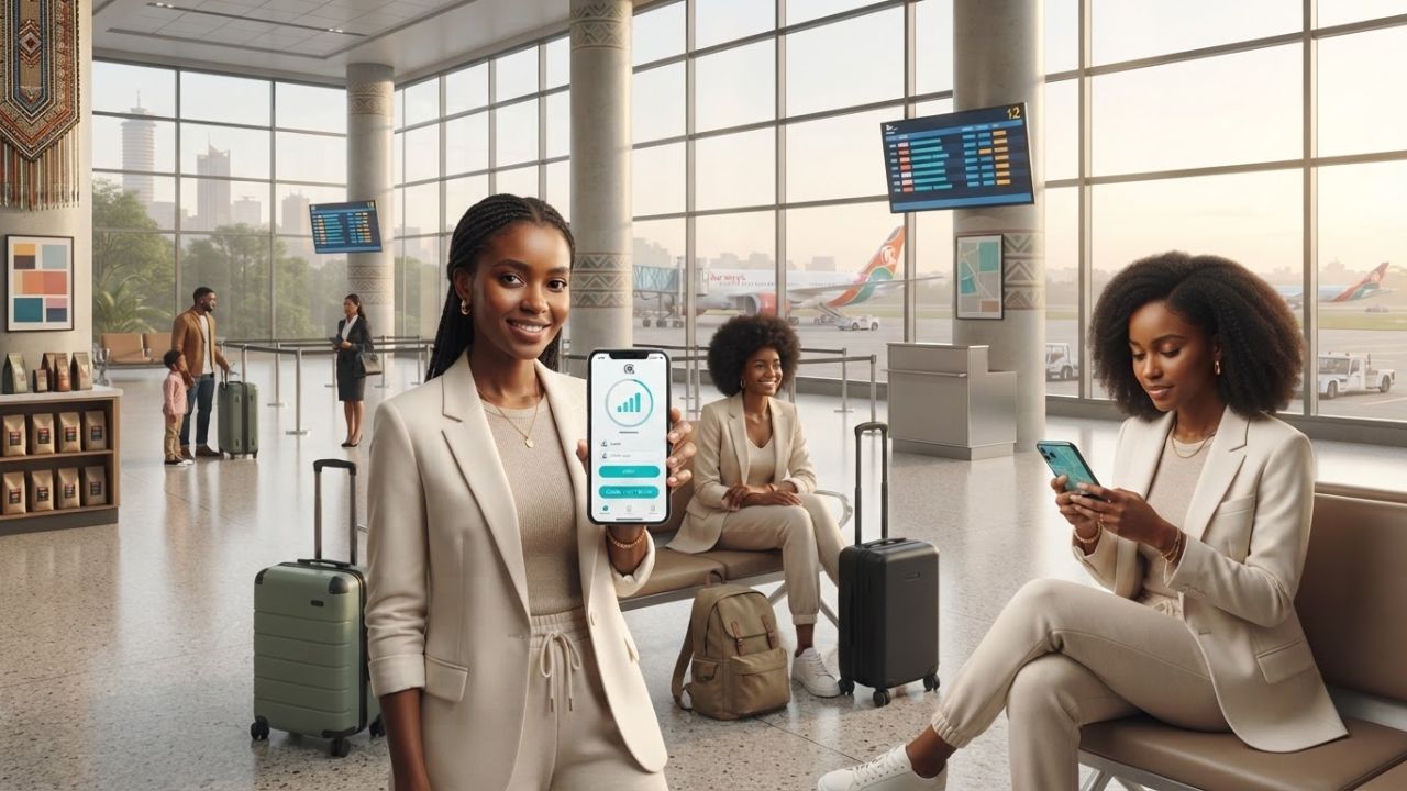 SafSIM eSIM mobile connectivity for travelers in Kenya