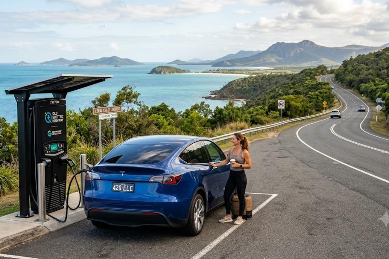 Queensland EV Charging Gaps Are at the Heart of the Need to Unlock Better Road Trips and New Tourism Growth