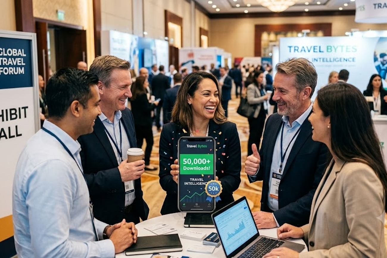 Travel Bytes Hits 50,000 Download Milestone as Global Travel Intelligence Demand Surges