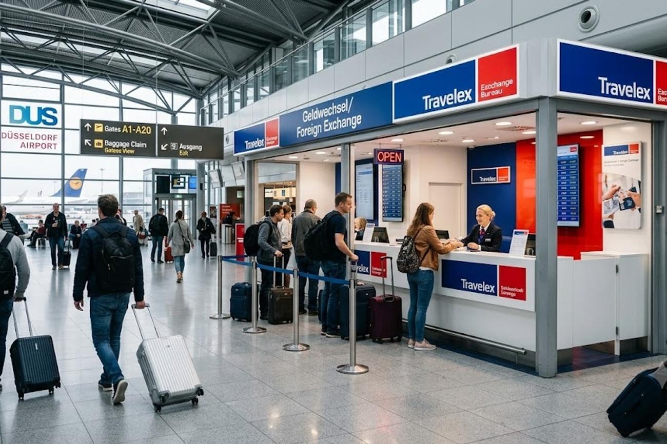 Travelex Wins Five-Year Contract to Provide Foreign Exchange Services at Düsseldorf Airport