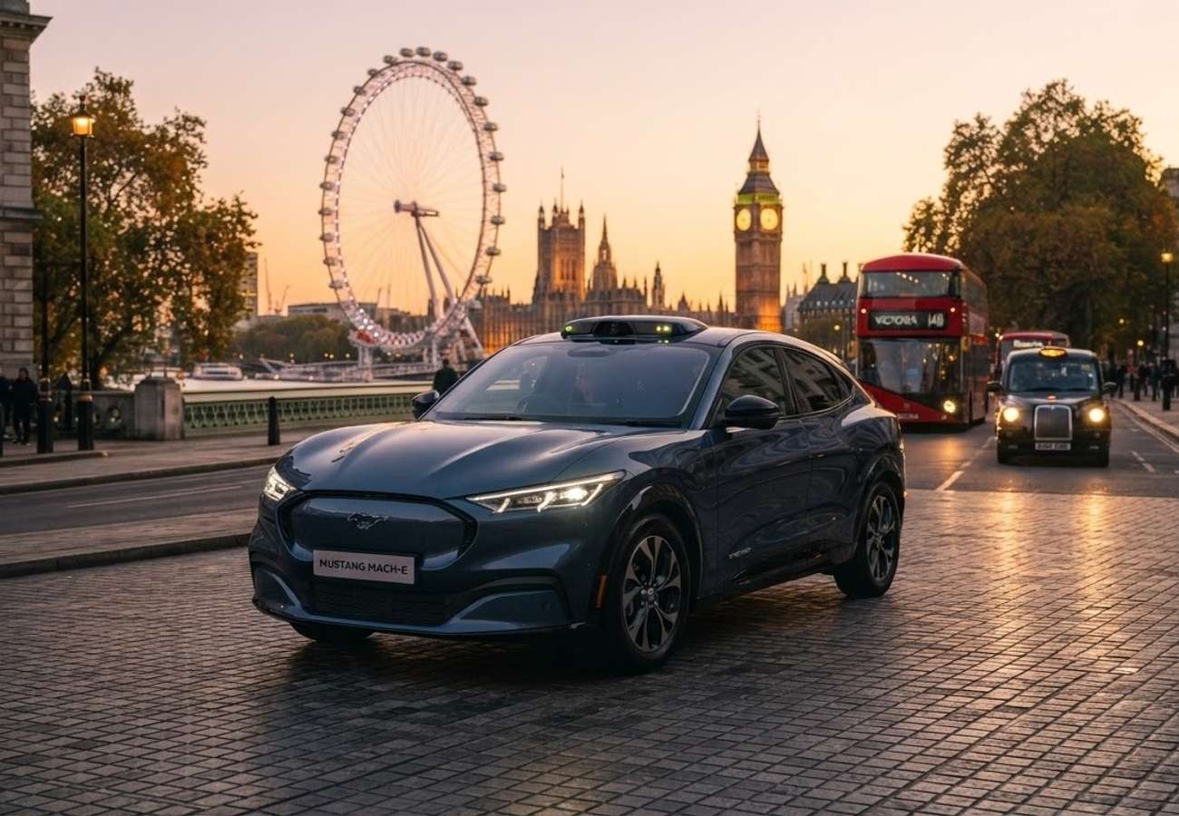 Uber and Wayve Launch UK's First AI Self-Driving Ride Service in London Using Ford Mustang Mach-E