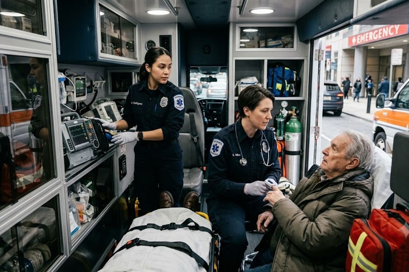 US Healthcare Jobs Face AI Revolution: EMTs and Paramedics Among 10 Professions With Near-Zero Replacement Risk