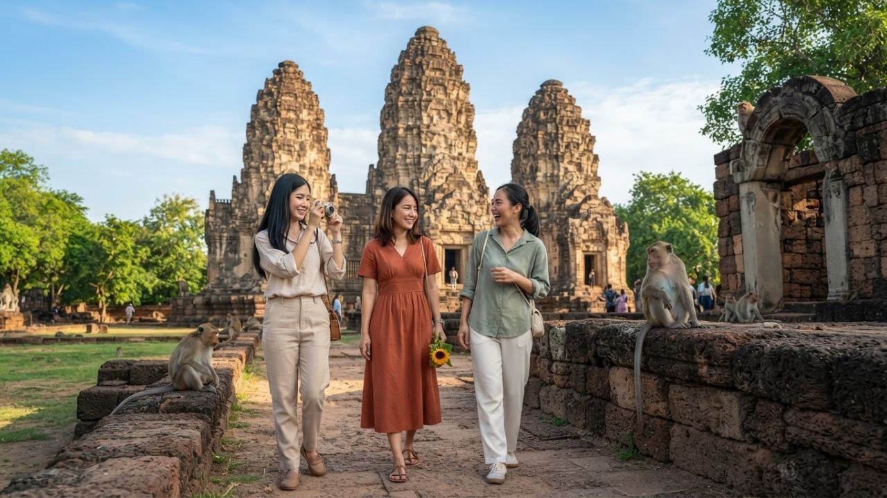 Lopburi Thailand Travel Guide: Ancient Temples, Monkeys, and Sunflowers