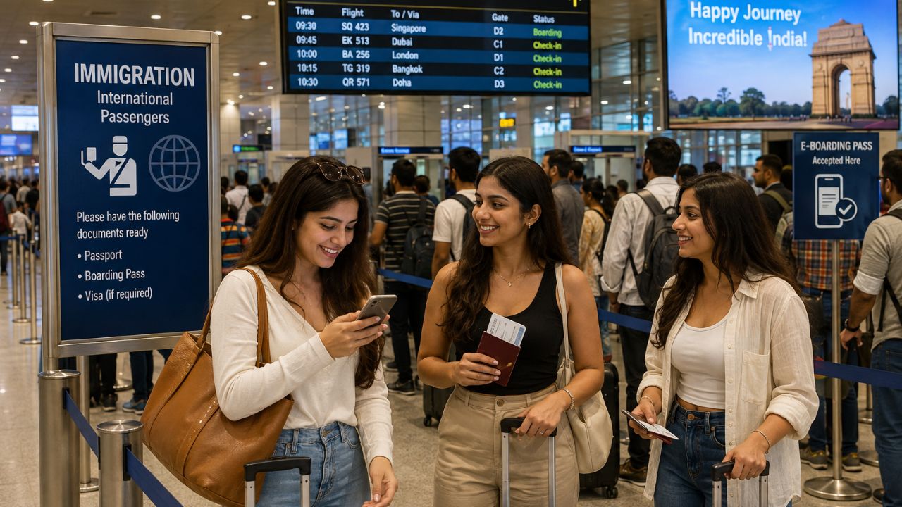 India Discontinues Physical Boarding Pass Stamping Nationwide for Outbound International Flights Effective September 1, 2026