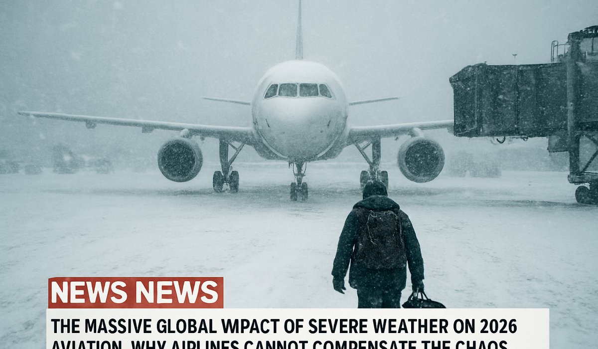 The Massive Global Impact of Severe Weather on 2026 Aviation: Why Airlines Cannot Compensate the Chaos