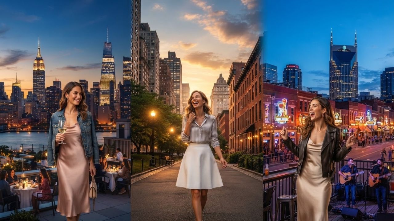 New York and Nashville Lead America's Most Romantic Cities Index