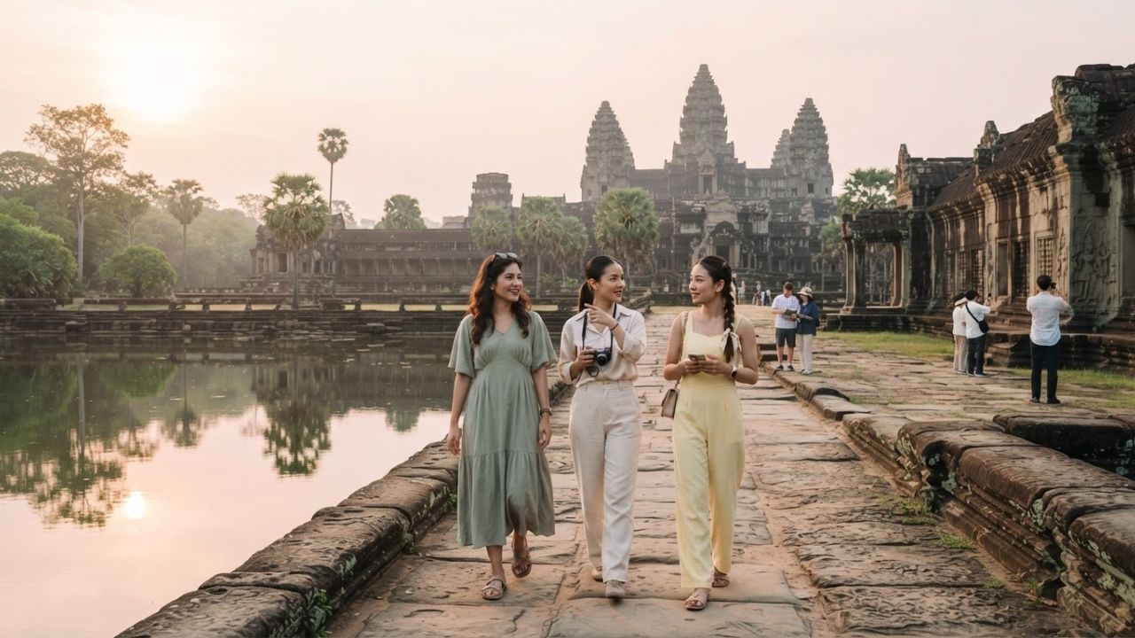 Angkor Archaeological Park Registers 29% Tourism Revenue Decline