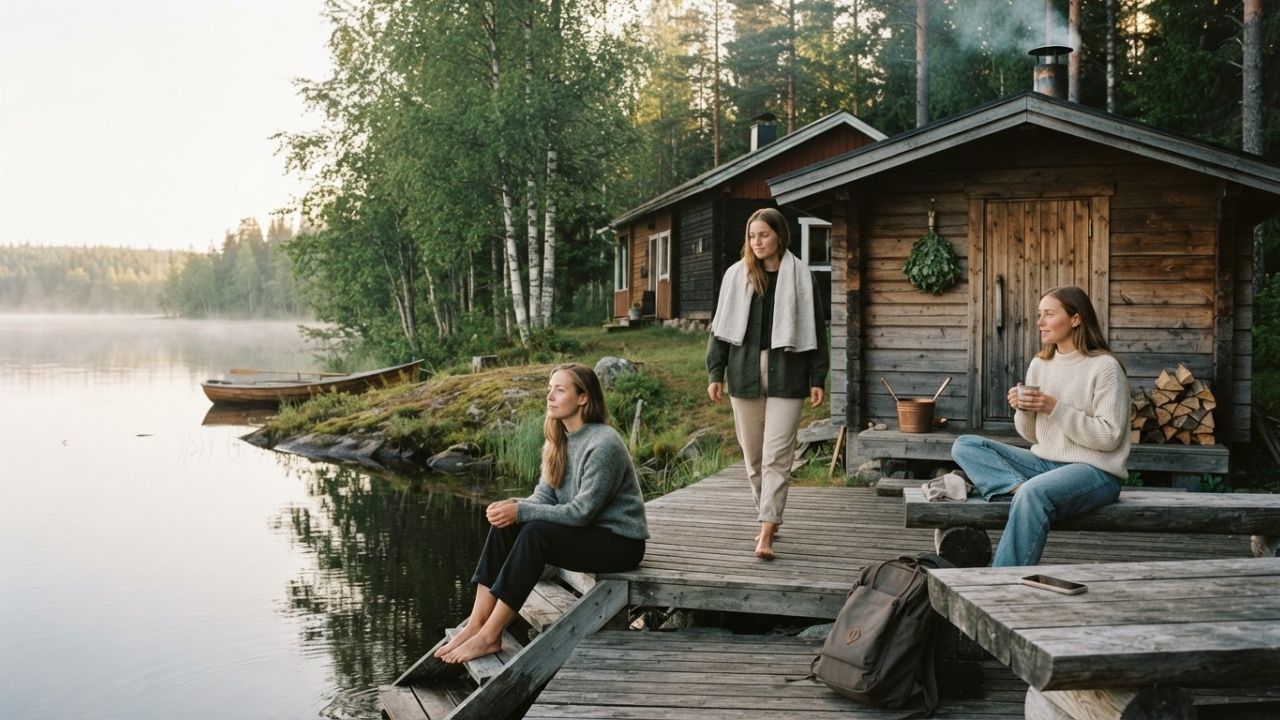 Finland Wellbeing Tourism Shifts to Lakeland Sauna and Screen-Free Living