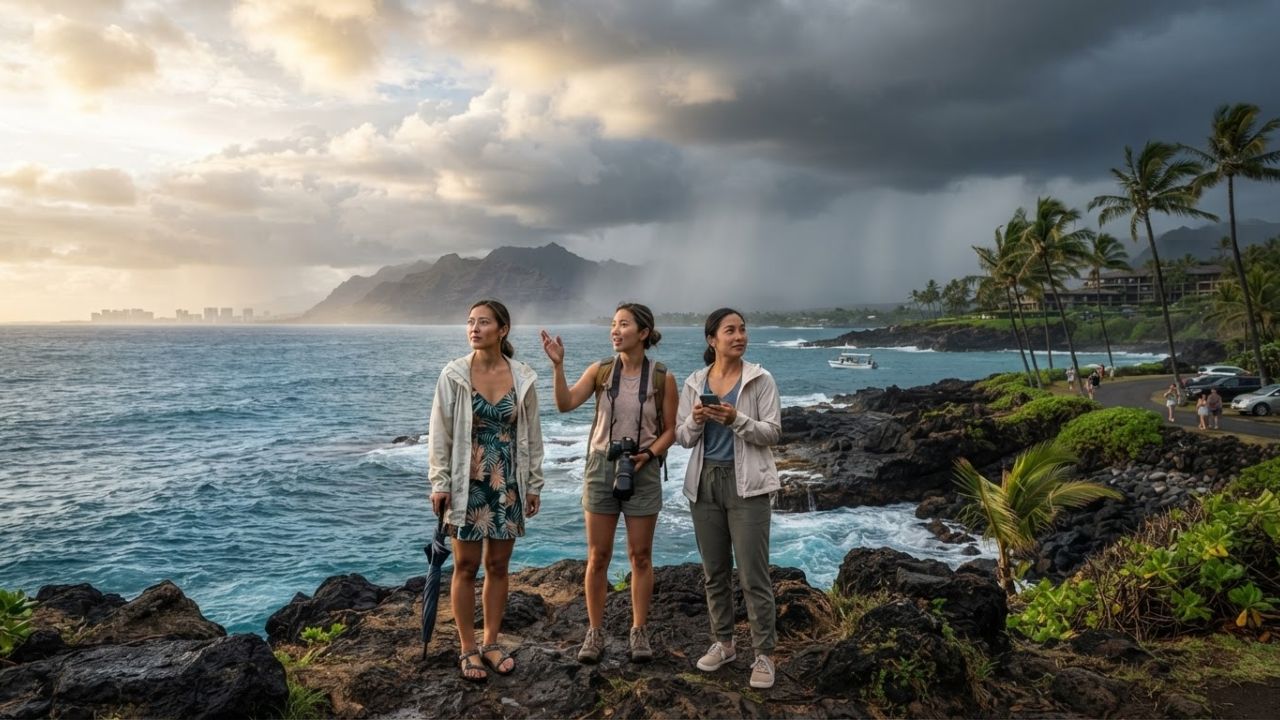 Hawaii Travel Alert Issued as Approaching Pacific Tropical System Threatens Flights