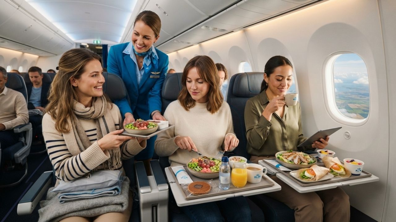 KLM Launches Grand Cafe Inflight Dining Across Europe