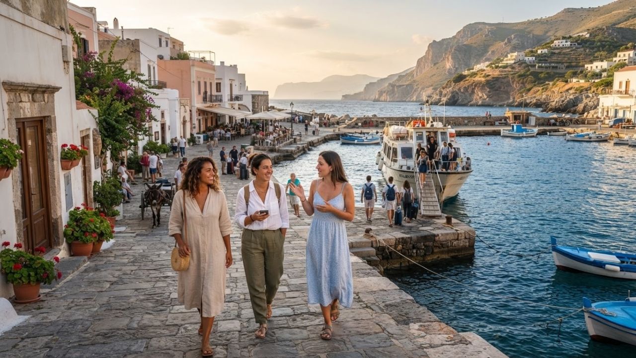 Italy and Greece Position Car-Free Mediterranean Slow Travel Islands