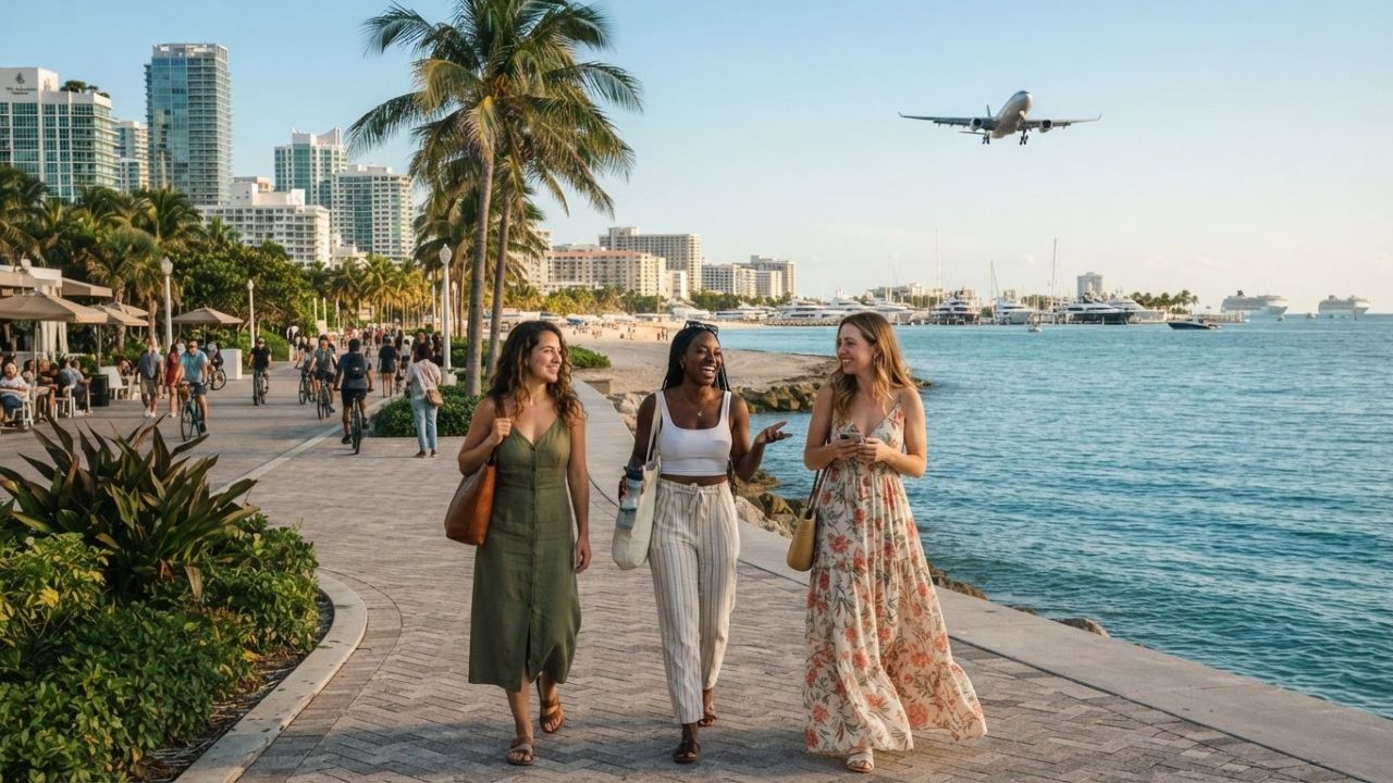 Miami Luxury Tourism Surges While Fort Lauderdale Navigates Aviation Disruption