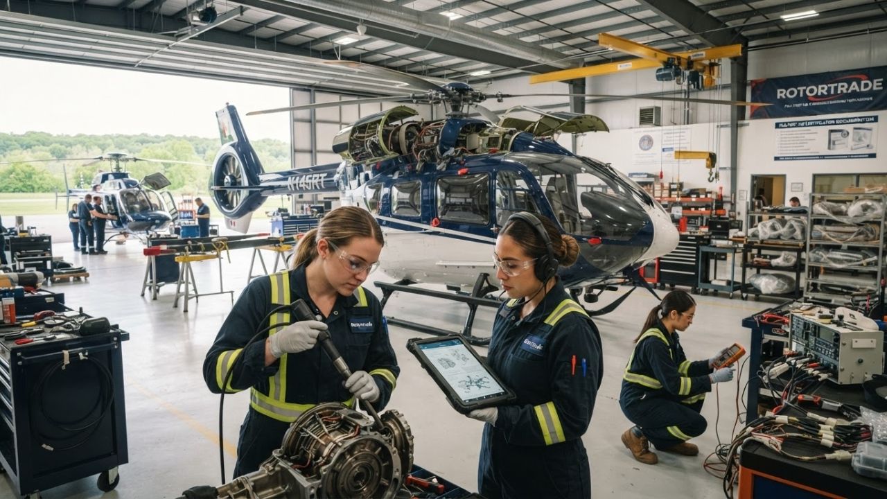 Rotortrade Latrobe MRO Earns Mexico AFAC Helicopter Certification