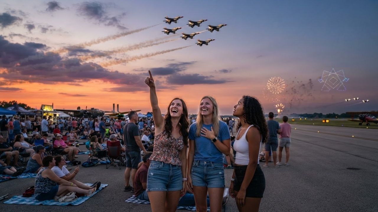 Terre Haute Air Show Features Thunderbirds and America 250 Night Spectacle