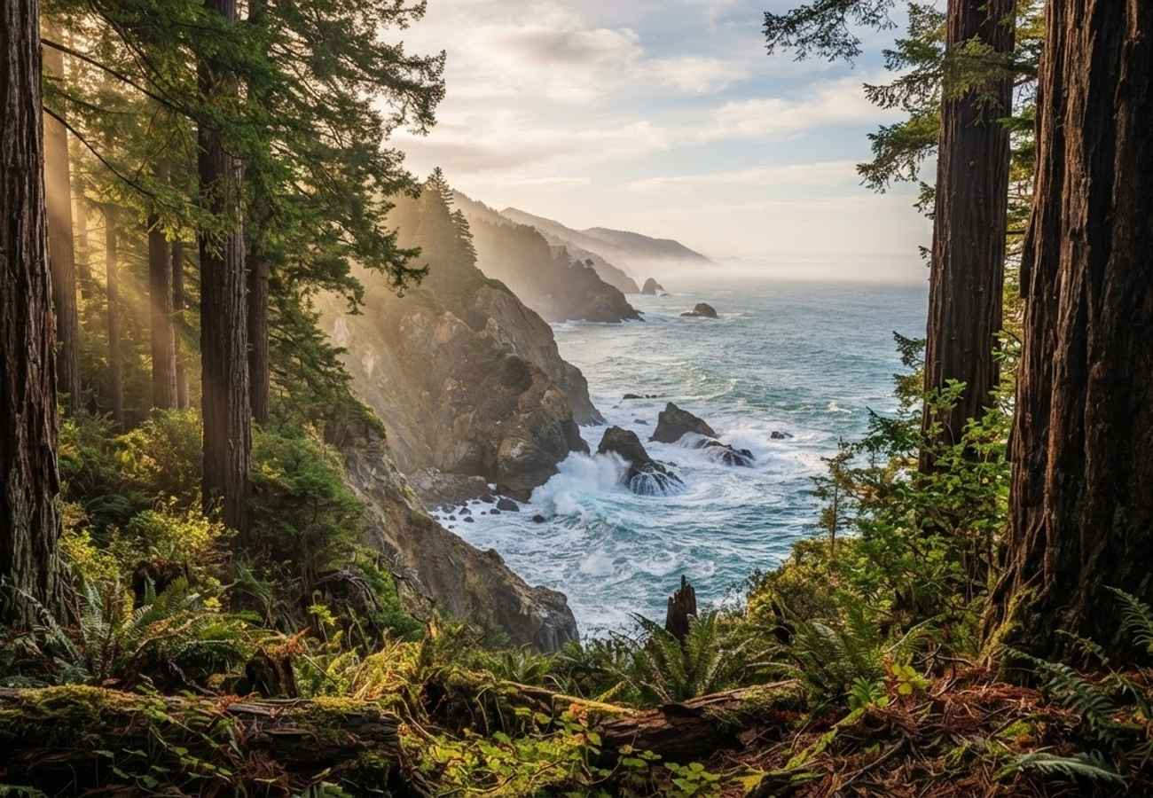 6 Under-the-Radar Northern California Towns Where Redwoods Meet Dramatic Coastlines in 2026