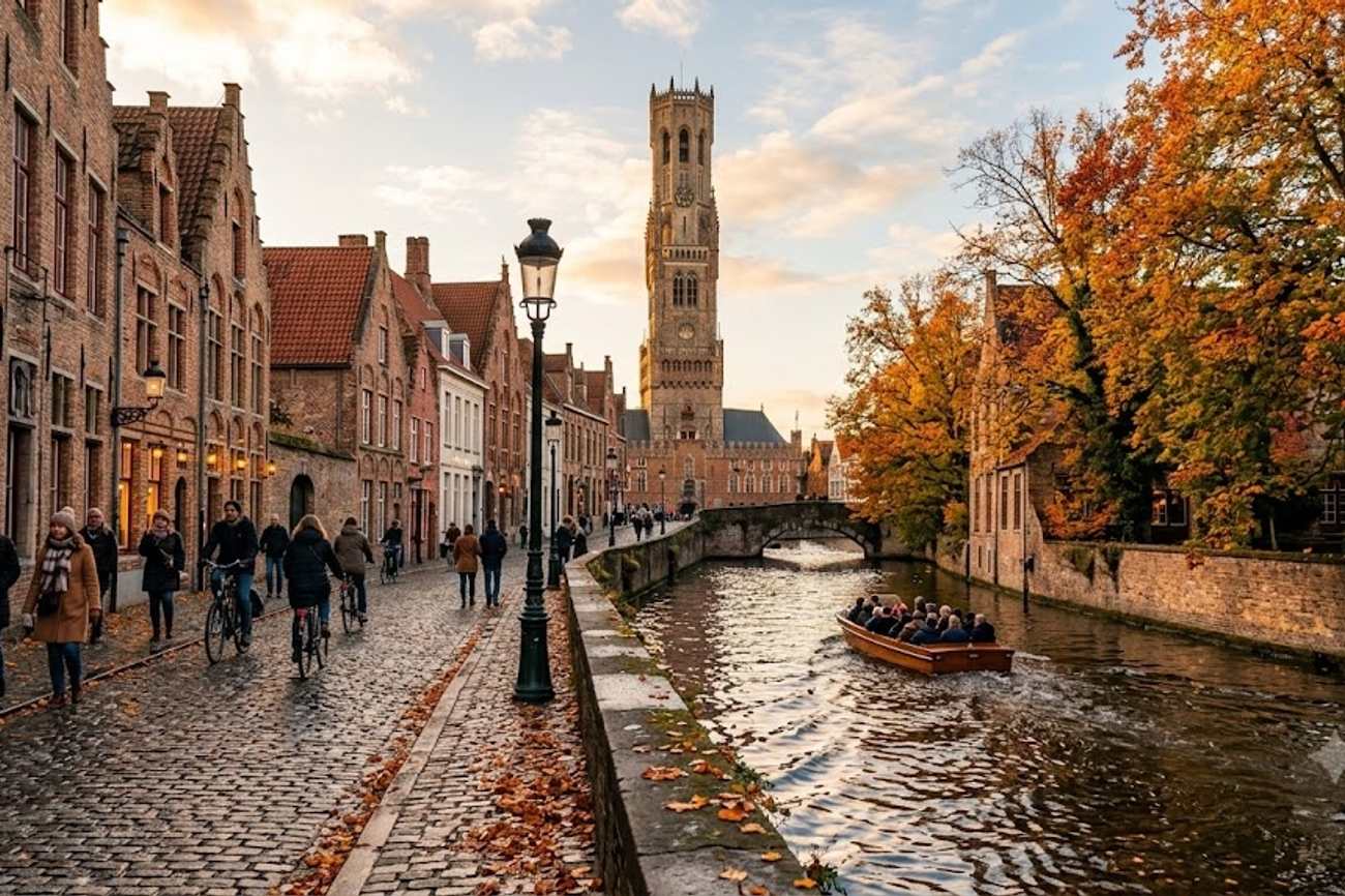 Belgium Forecasts Bruges and Other Towns Could Become the Biggest Autumn and Winter Escapes for Global Travellers