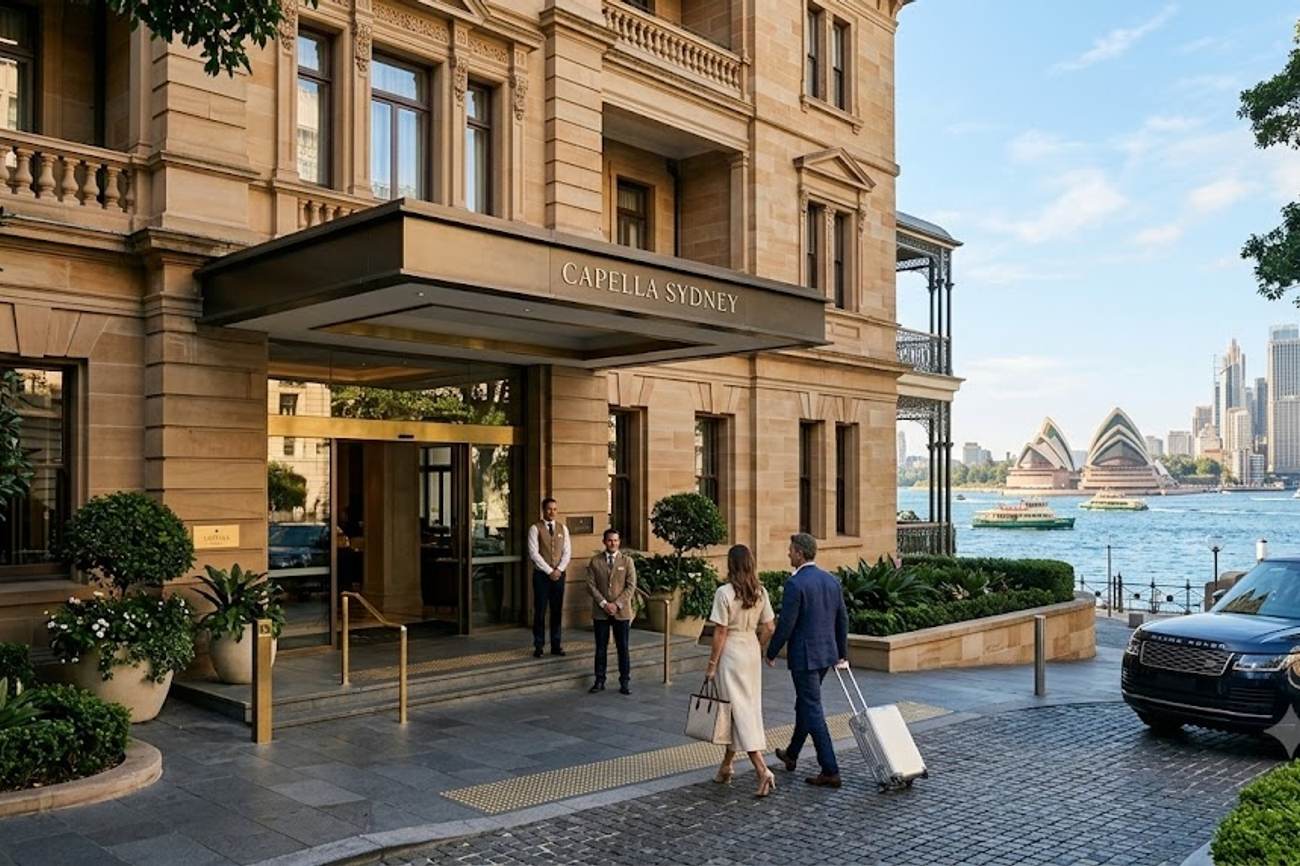Capella Sydney Elevates Australia’s Luxury Hotel Market as Boutique Retreats and Michelin Keys Transform Premium Tourism