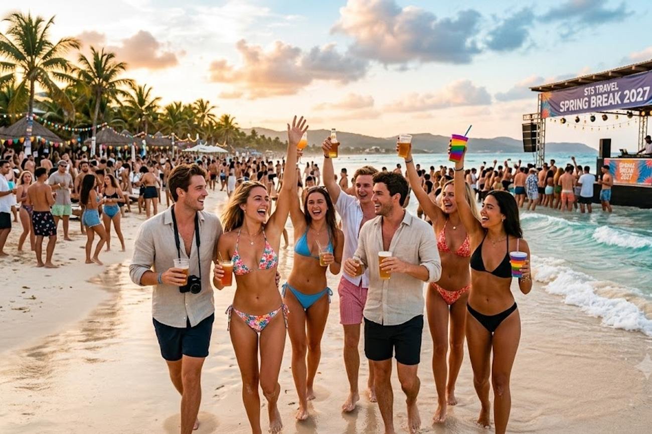 Caribbean Unites With Mexico For Spring Break 2027: STS Travel Drives Massive Tourism Surge