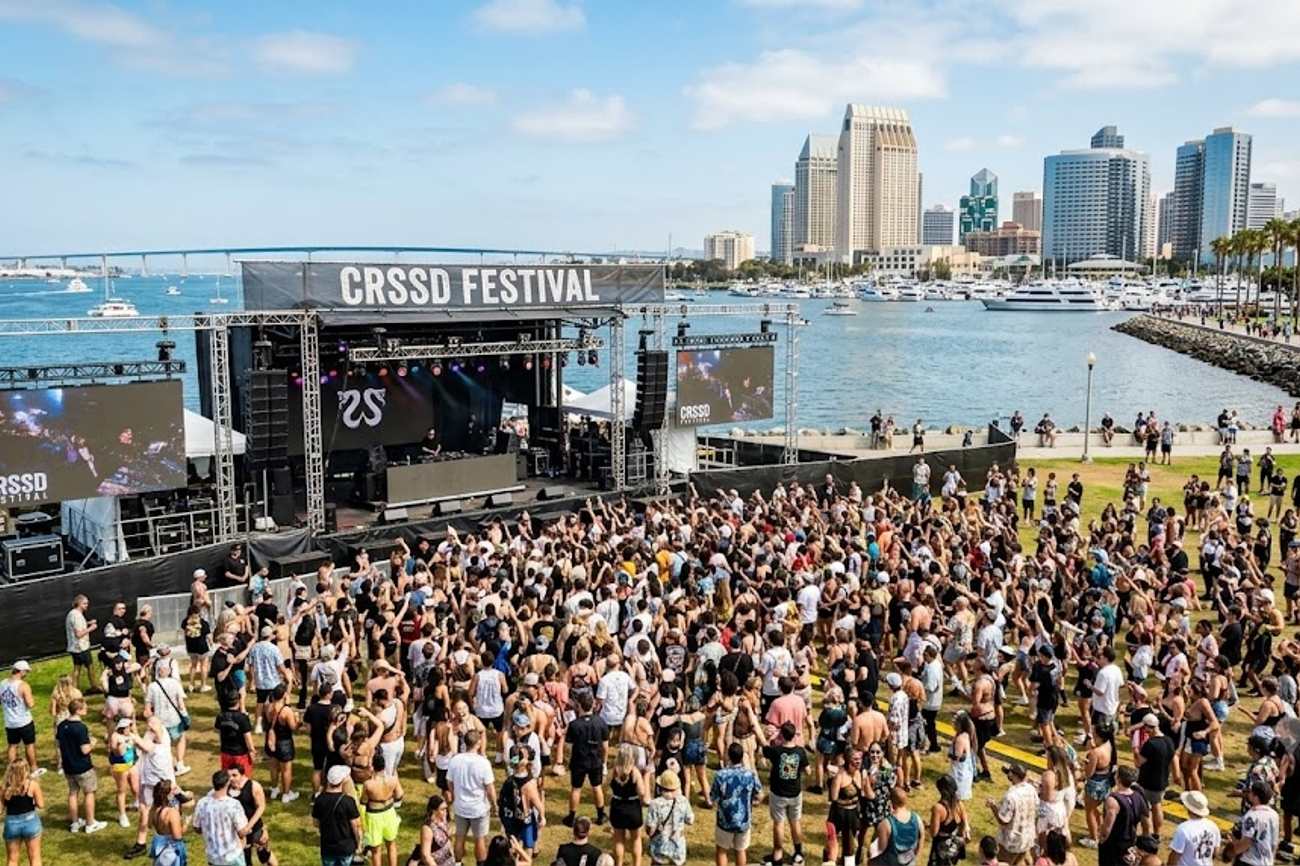 CRSSD Festival Fall 2026 Returns To San Diego With Global DJs, Electronic Music And Bay Views