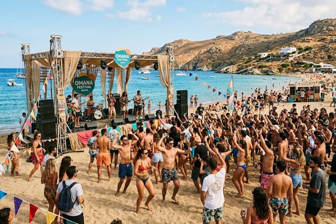Explore Omana Festival 2026 A Unique Beach Music Holiday in Greece