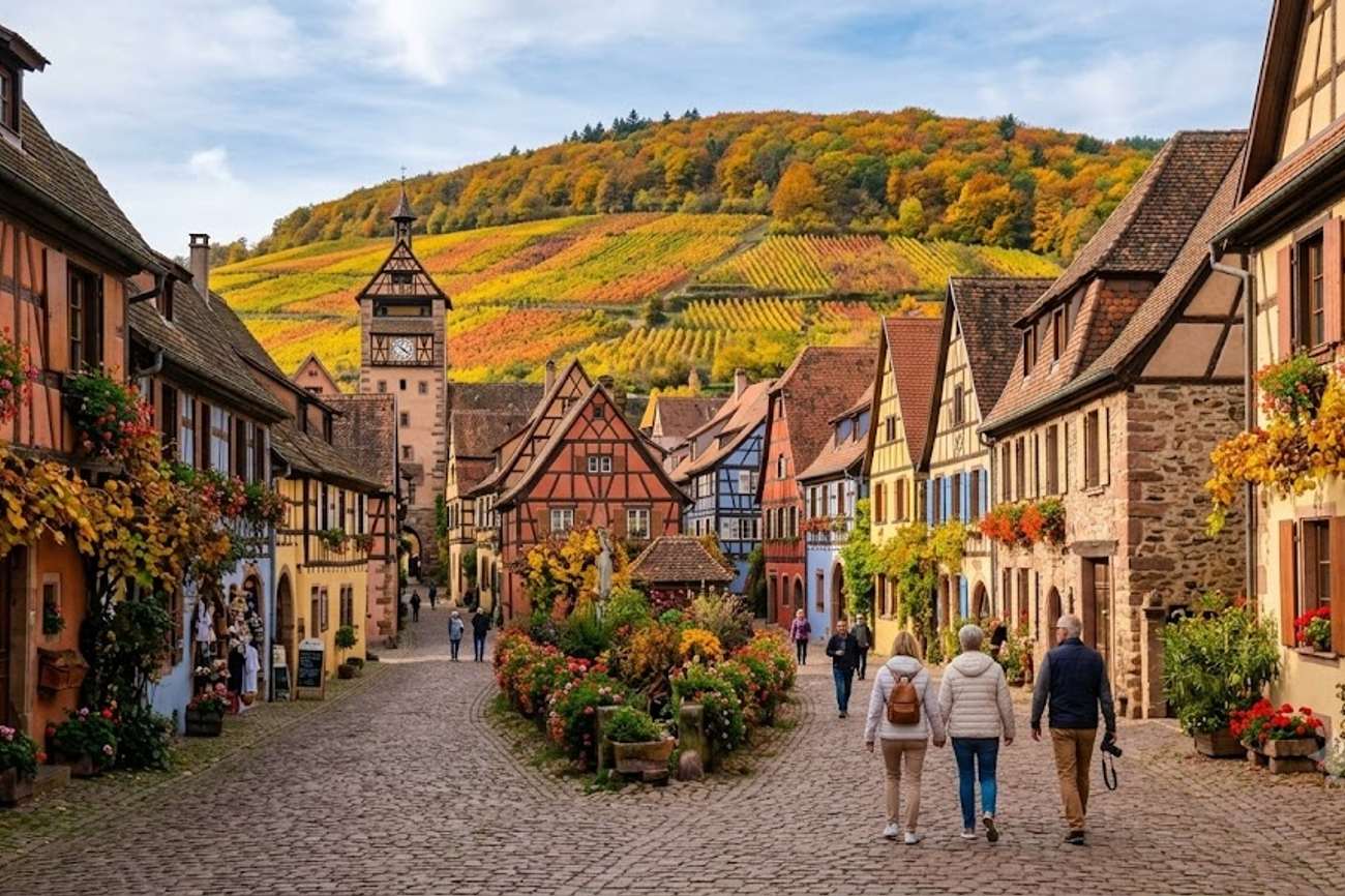 France Invites Travelers to Its Villages as Riquewihr and Others Are Becoming Top Fall Nature Escapes