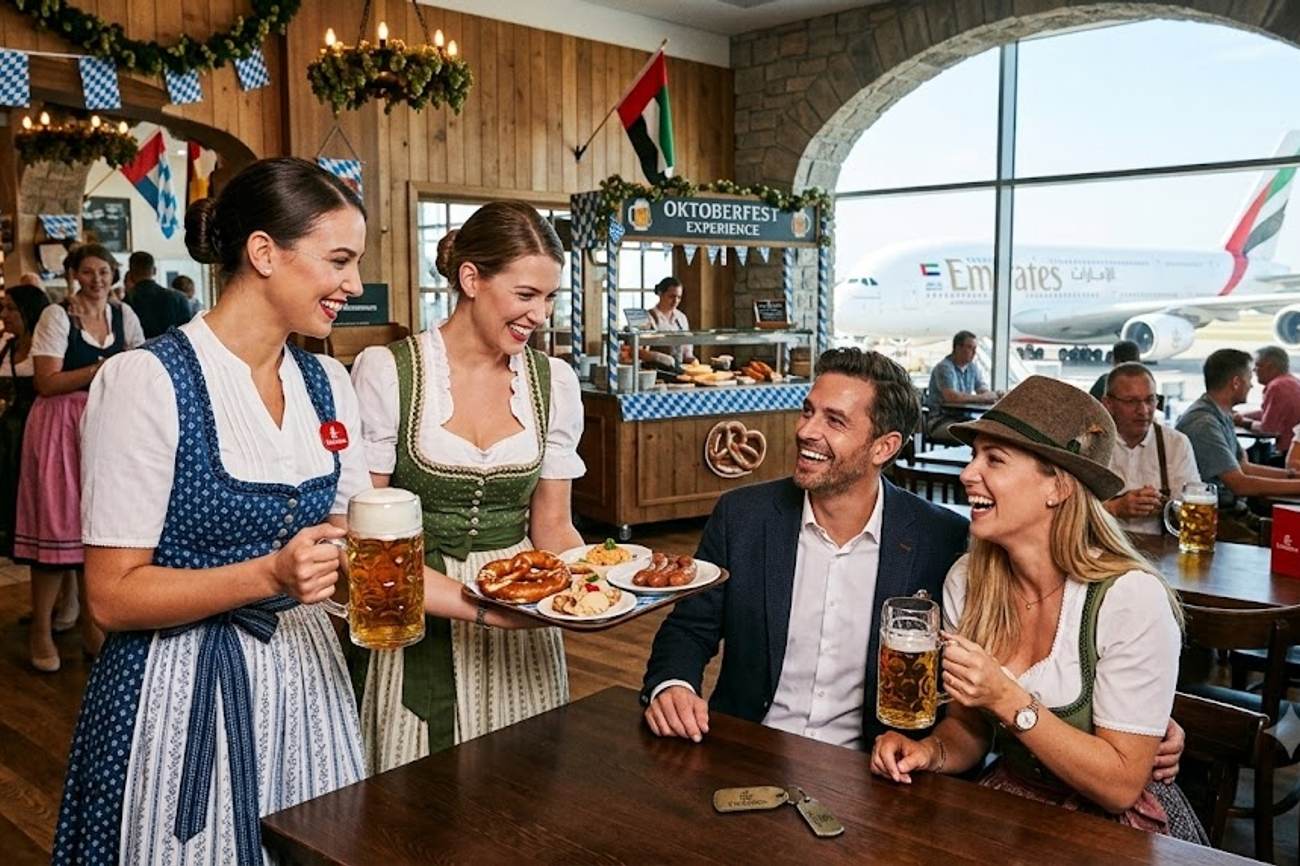 Germany Welcomes Emirates Oktoberfest Experience With Exclusive Bavarian Flavours Across Flights and Lounges