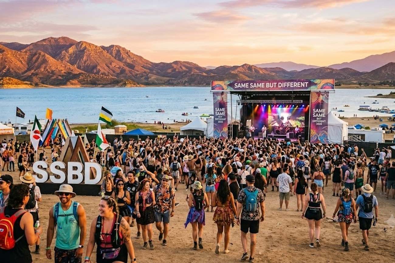 Lake Perris Music Festival Same Same But Different 2026 Becomes California Travel Highlight
