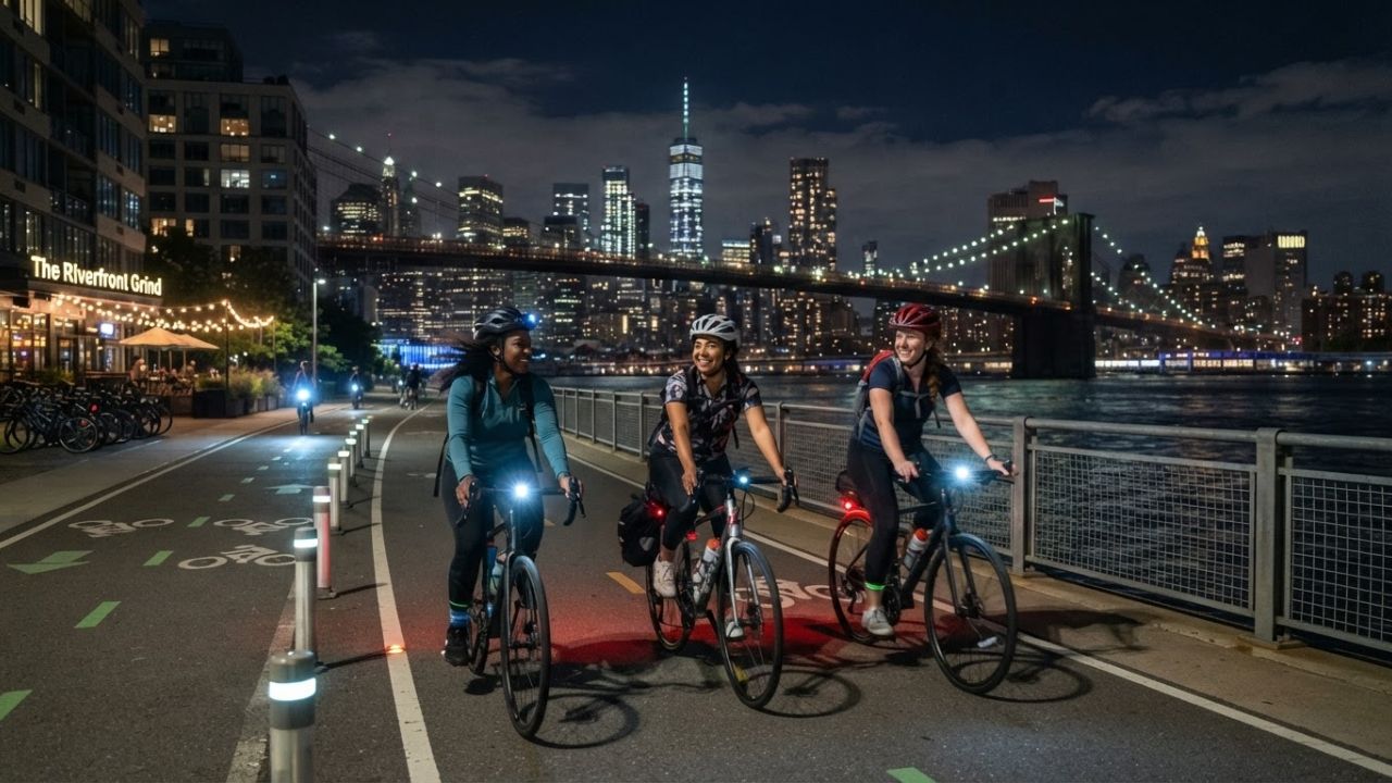 The Midnight Cycling Revolution: How Illuminated Greenways Across Brooklyn, Indiana, and Louisiana Reshape the Night-Time Economy