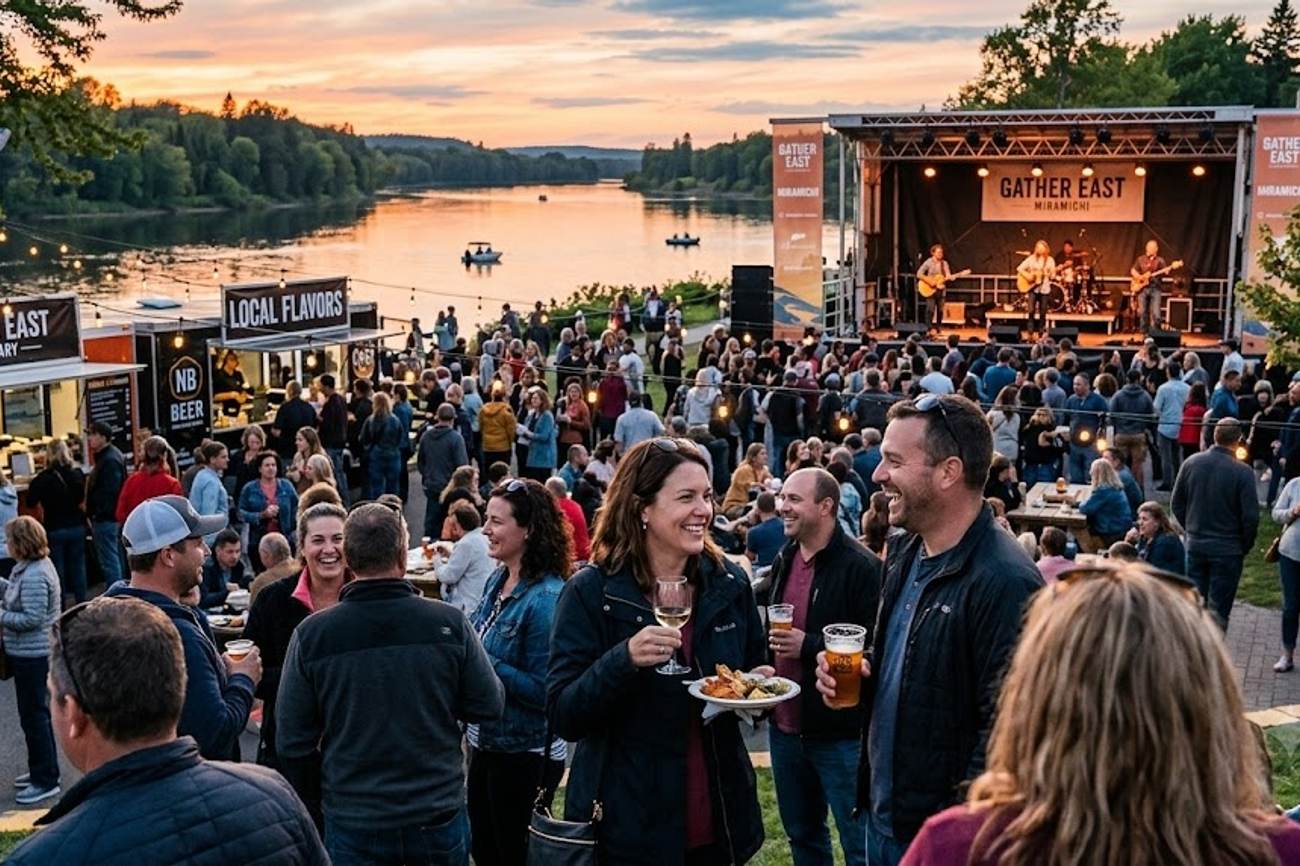 Miramichi Canada Gears Up for Gather East Culinary and Music Festival This September