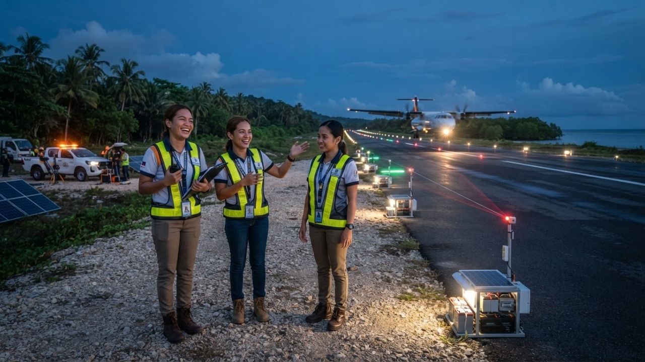 Modular Runway Lighting Unlocks Evening Flights Across Island Archipelagos