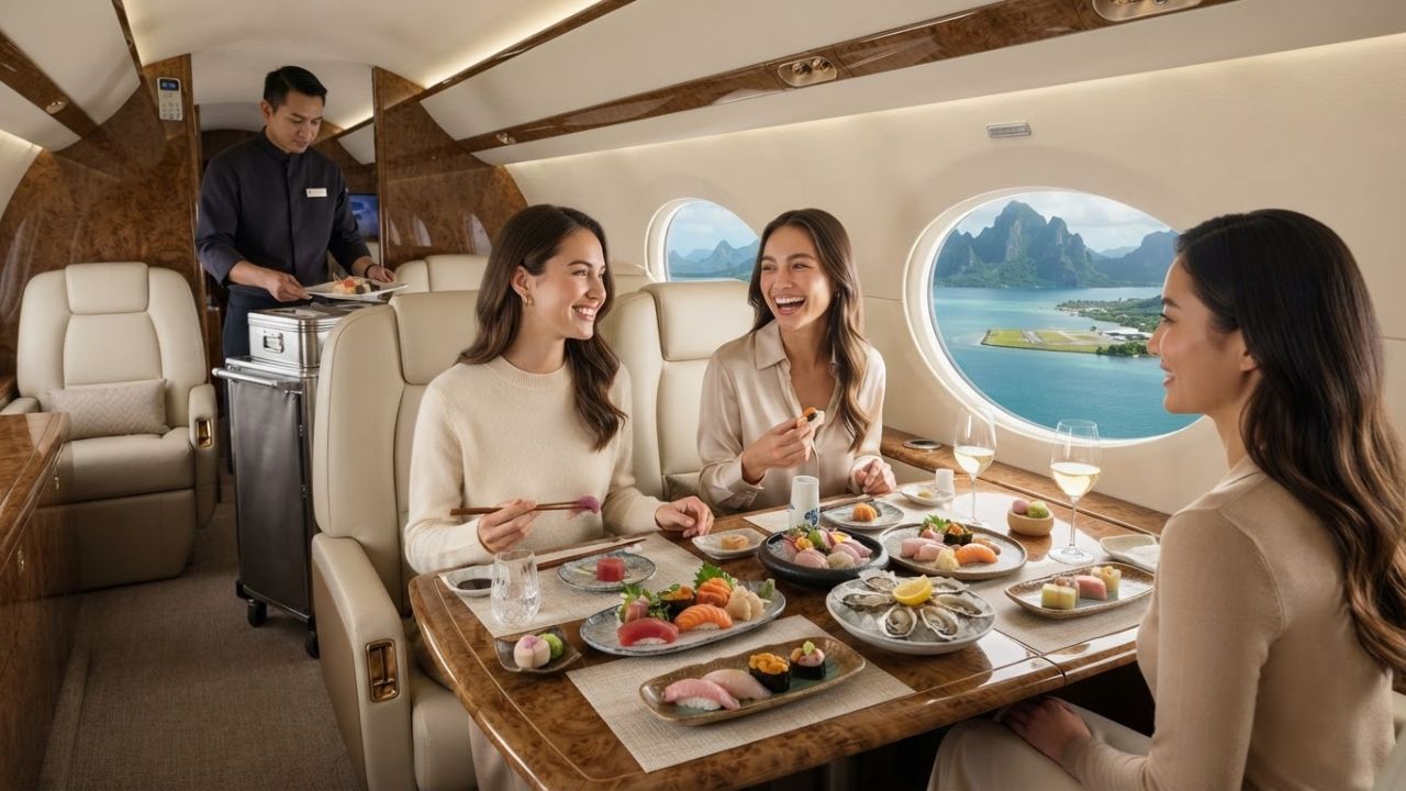 High-Altitude Gastronomy: How Smart Catering Networks Revolutionize Private Jet Dining at Remote Airports