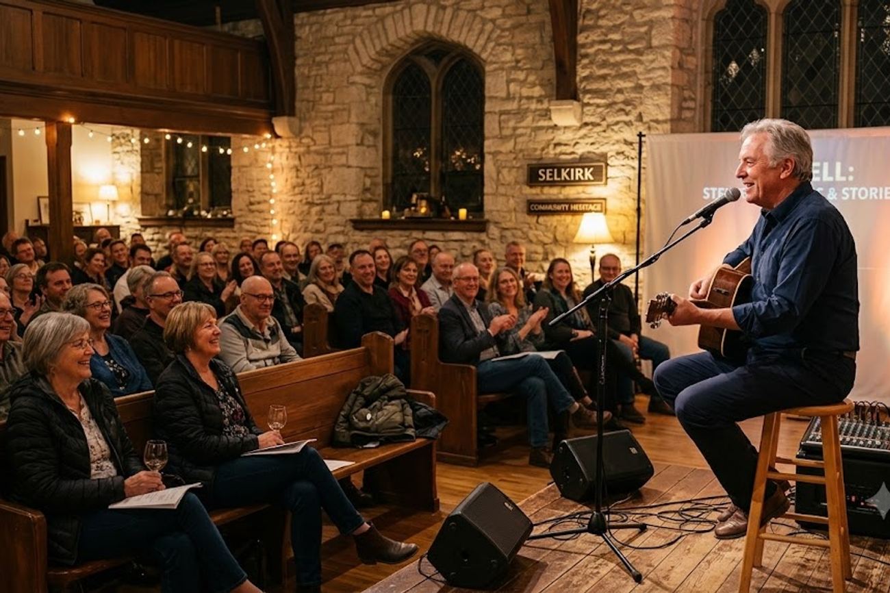 Selkirk Canada Hosts Steve Bell in a Rare Evening of Music Stories and Community Heritage