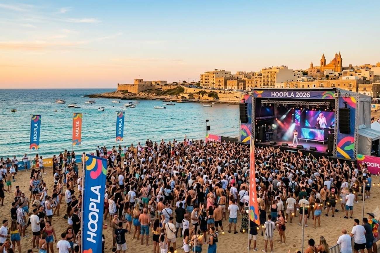 St Pauls Bay Malta Hosts Hoopla 2026 With Pop Music, Beach Events and Festival Experiences
