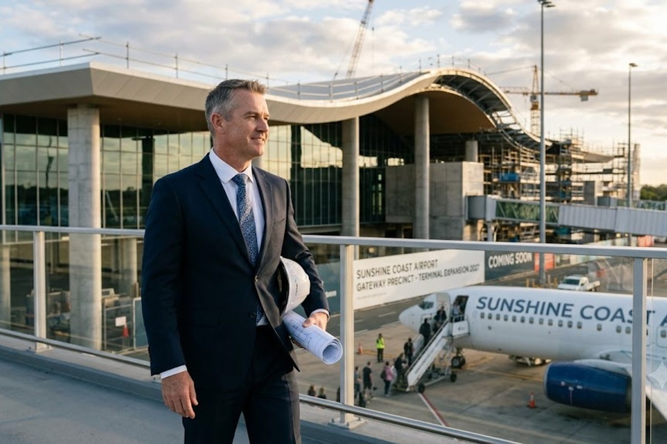 Tony Edmondstone Appointed CEO of Sunshine Coast Airport for 2027 Expansion