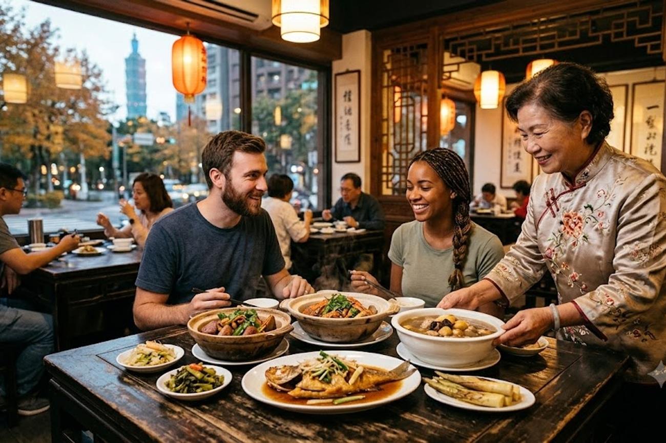 Taiwan Serves Special Fall Season Dishes to Travelers in Jin Long and Other Restaurants