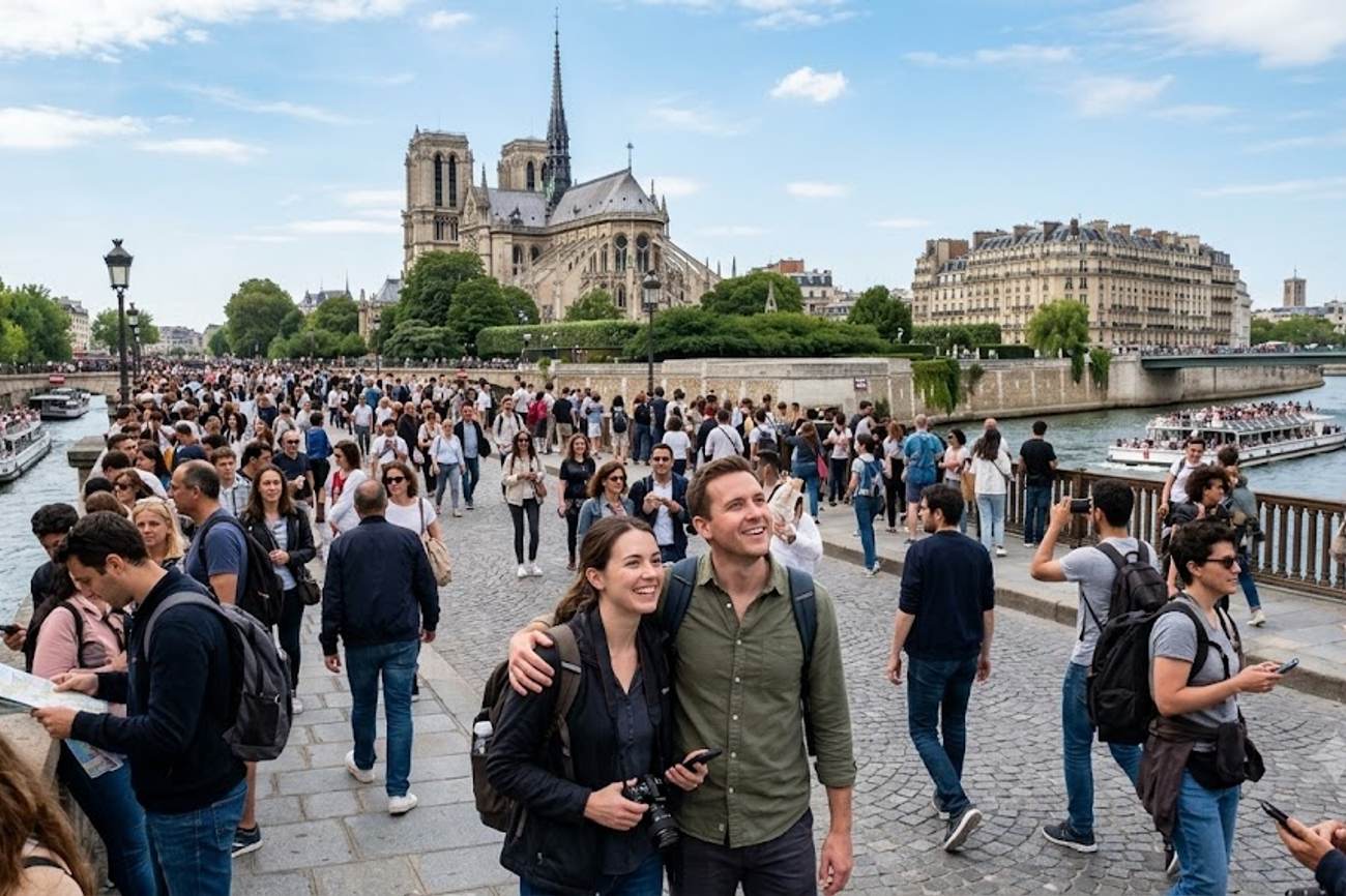 US Tourists Defy Paris Chaos as 6.4 Million Visitors Trigger a Stunning French Tourism Surge in 2026