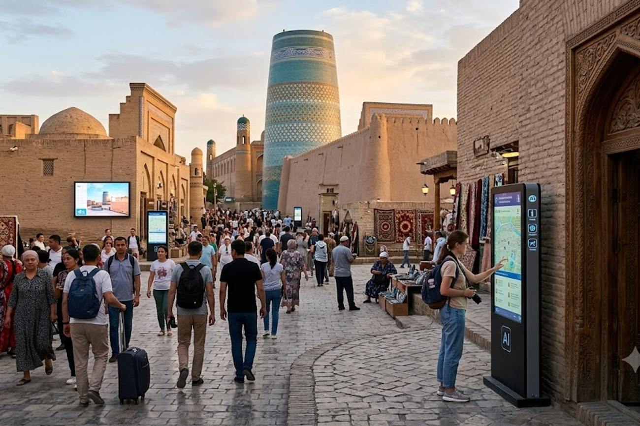 Uzbekistan Turns to AI and Builds New Tourist Town as Khiva Manages Tenfold Surge in Foreign Visitors