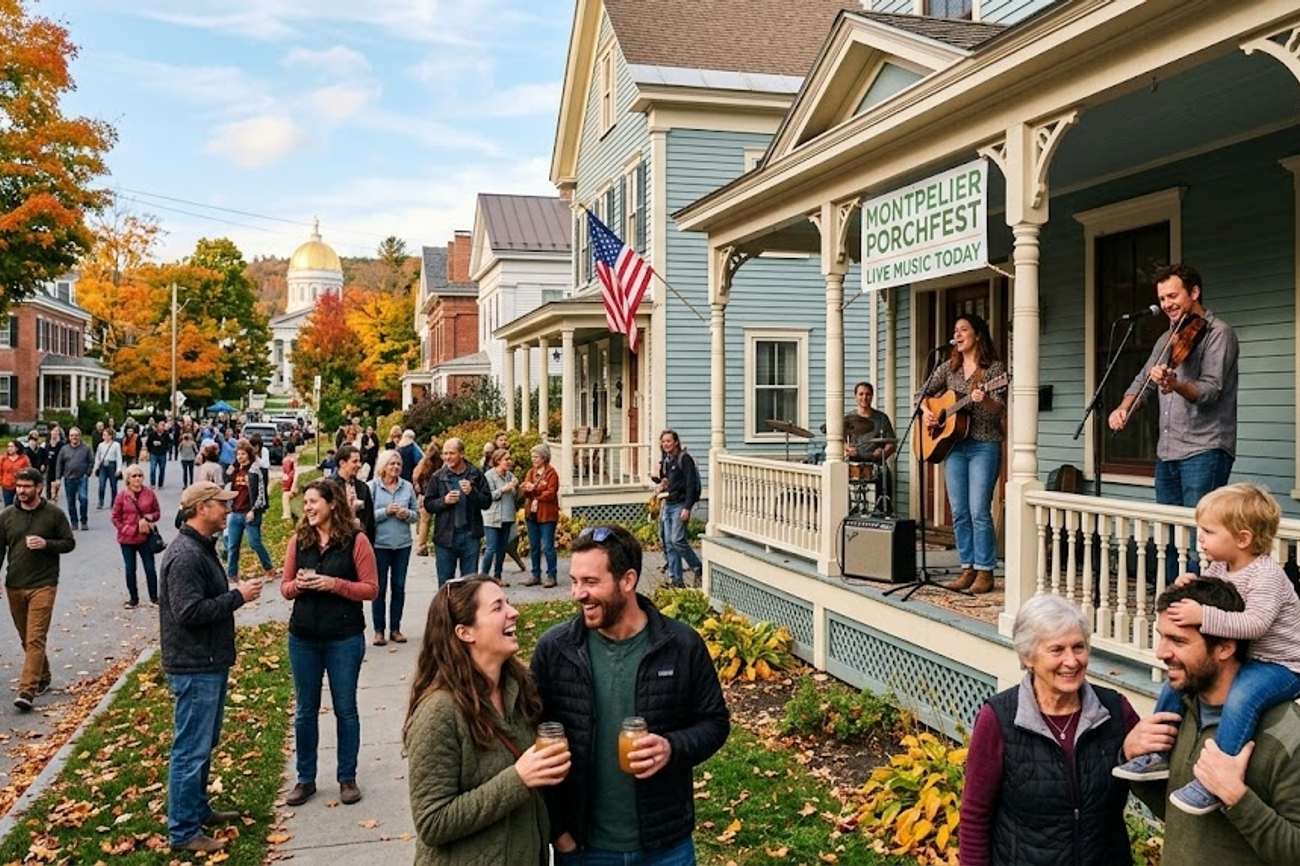 Vermonts Capital Finds a New Rhythm as Montpelier PorchFest Debuts This September